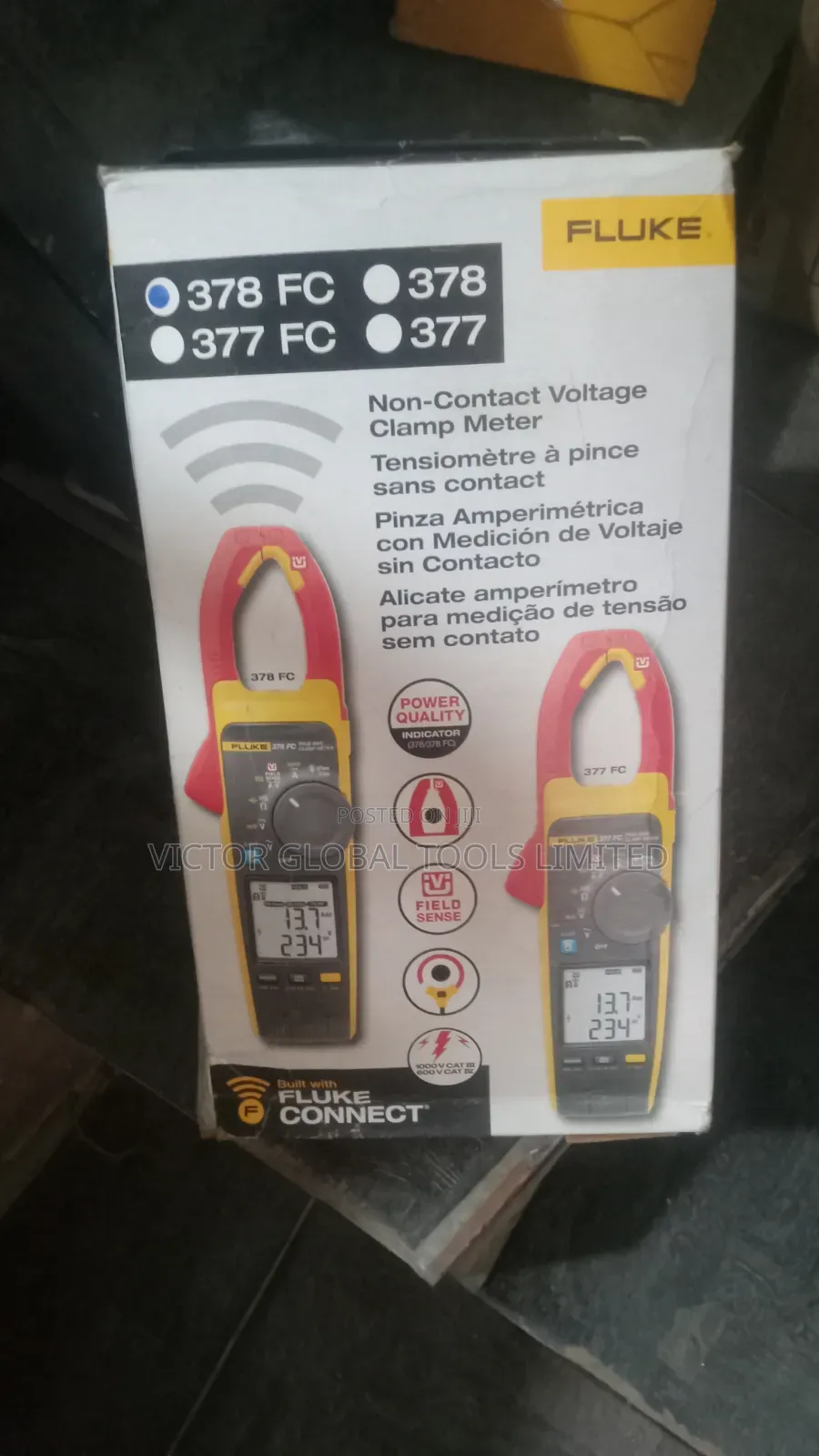 Fluke 378 FC Non-Contact Voltage Clampmeter