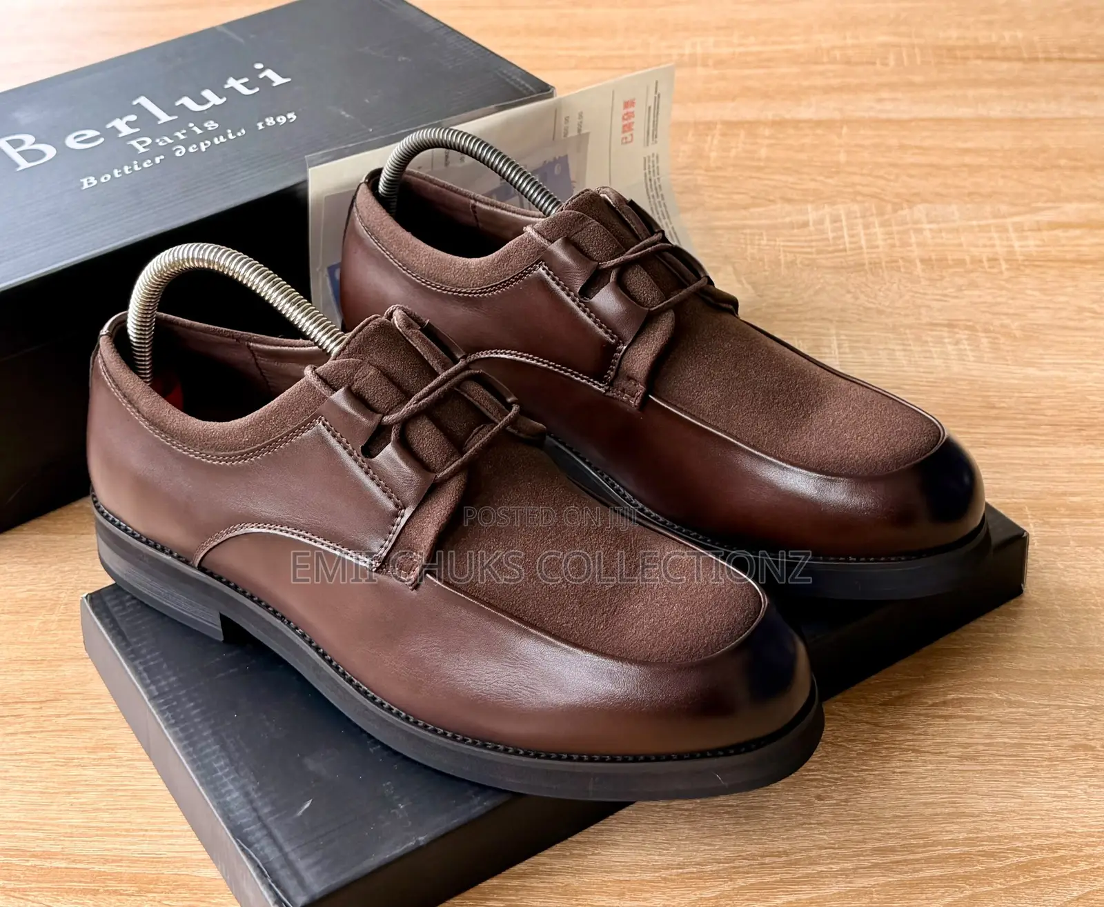 Quality Berluti Men Coporate Shoe
