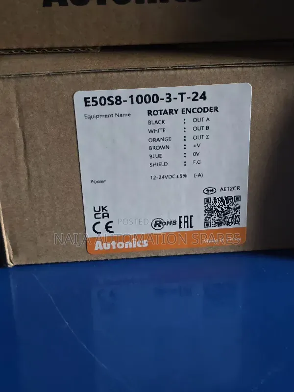 E50s8-1000-3-T-24 | Autonics | Encoder, Incremental, 24vdc 1000p/R
