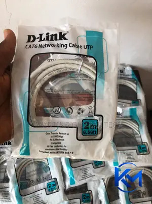 D-Link Cat6 UTP Patch Cord 1 / 3 / 5 / Meter RJ45 Network Cable.