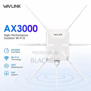 AX3000 Outdoor POE Access Point AP Wifi Extender Repeater Router 3000M