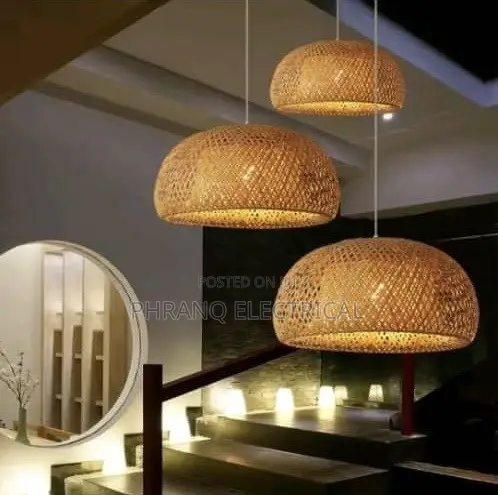 Bamboo Lantern Pendant Lamp