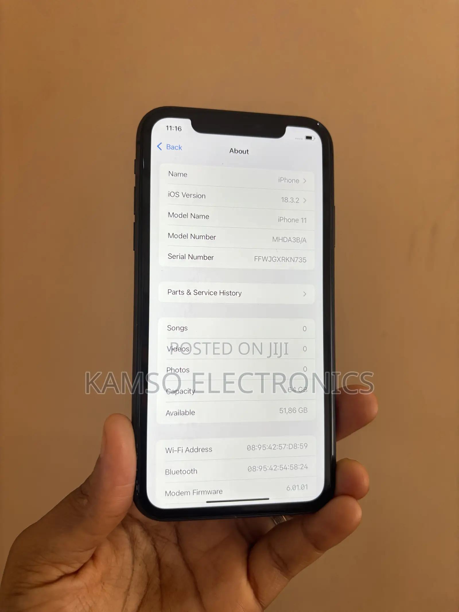 Apple iPhone 11 64 GB Black