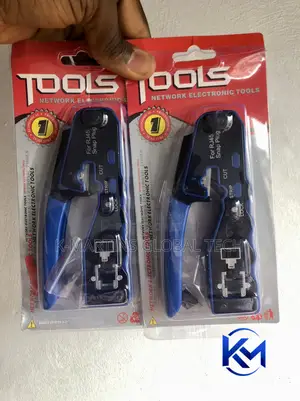 RJ45 Snap Plug Crimping Tool Cat5e Cat6 Cat6A Network Cable