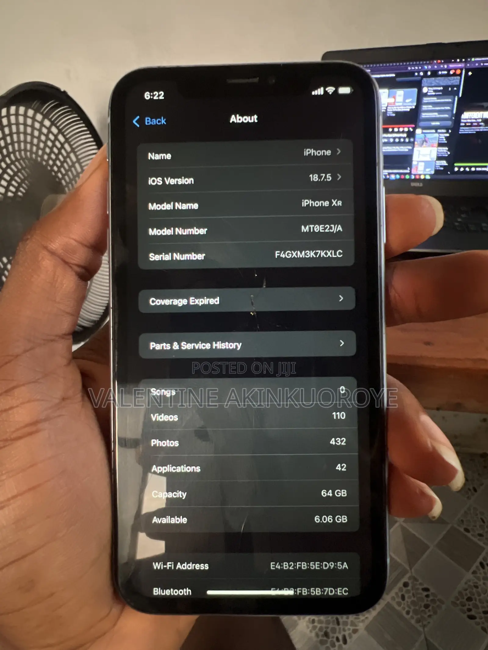 Apple iPhone XR 64 GB Blue
