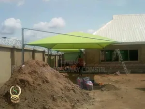 Strong Galvanized Pipe Carport Canopy With Tanpolin for Cars