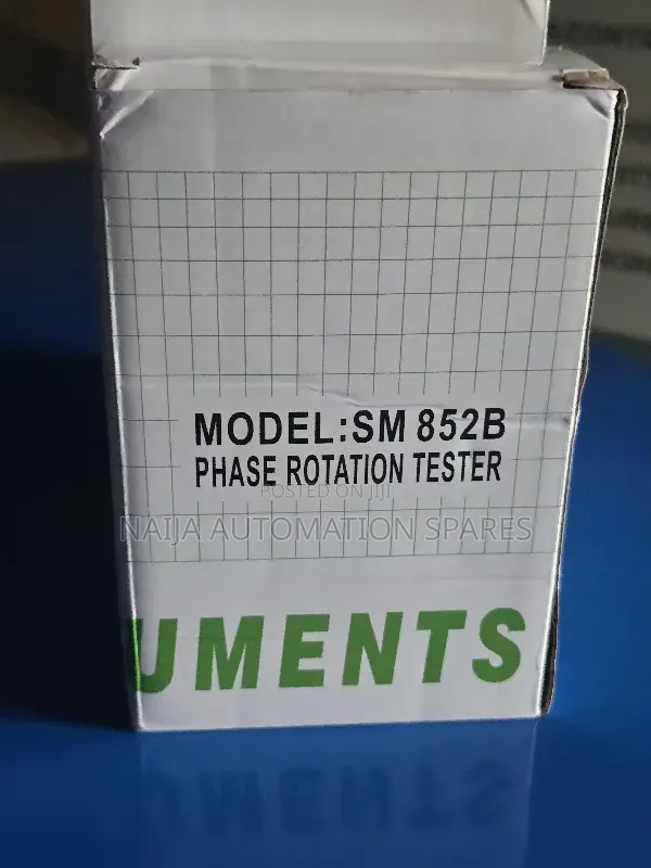 SM-852B | 3 Phase Sequence Rotation Indicator Tester Checker