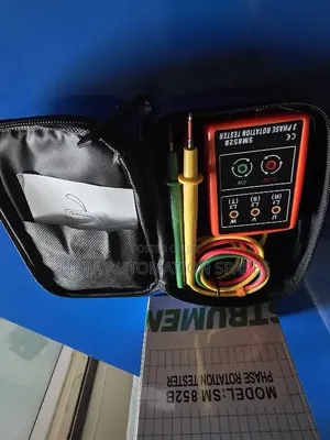 SM-852B | 3 Phase Sequence Rotation Indicator Tester Checker