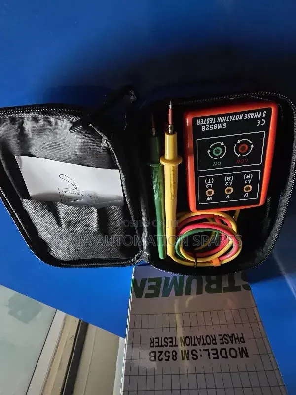 SM-852B | 3 Phase Sequence Rotation Indicator Tester Checker