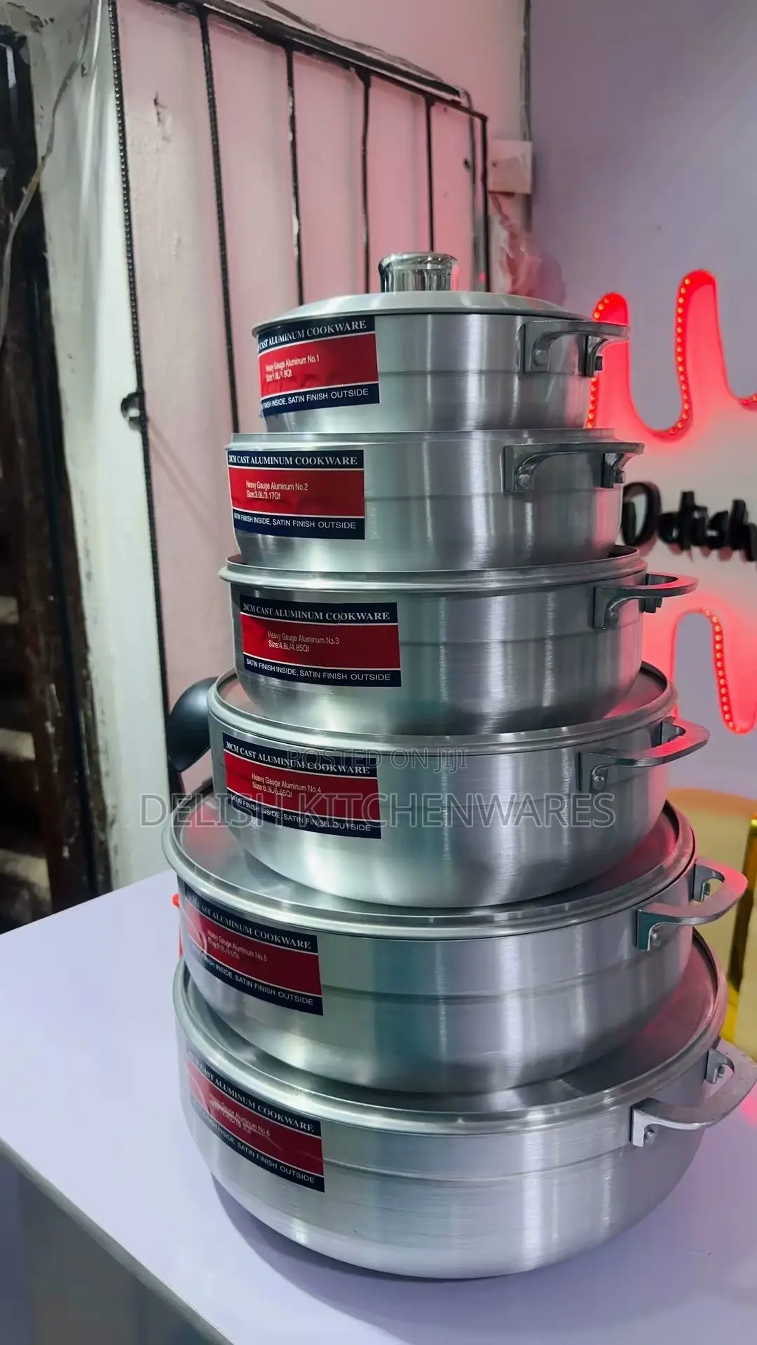 Original Tornado 6 PCS Pot