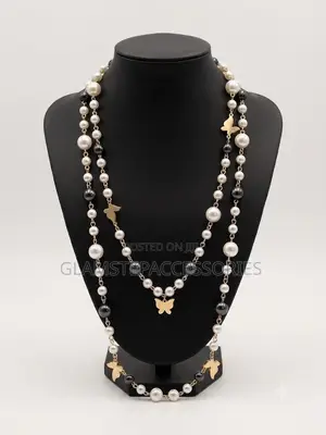 2 Step Long Beaded Necklace