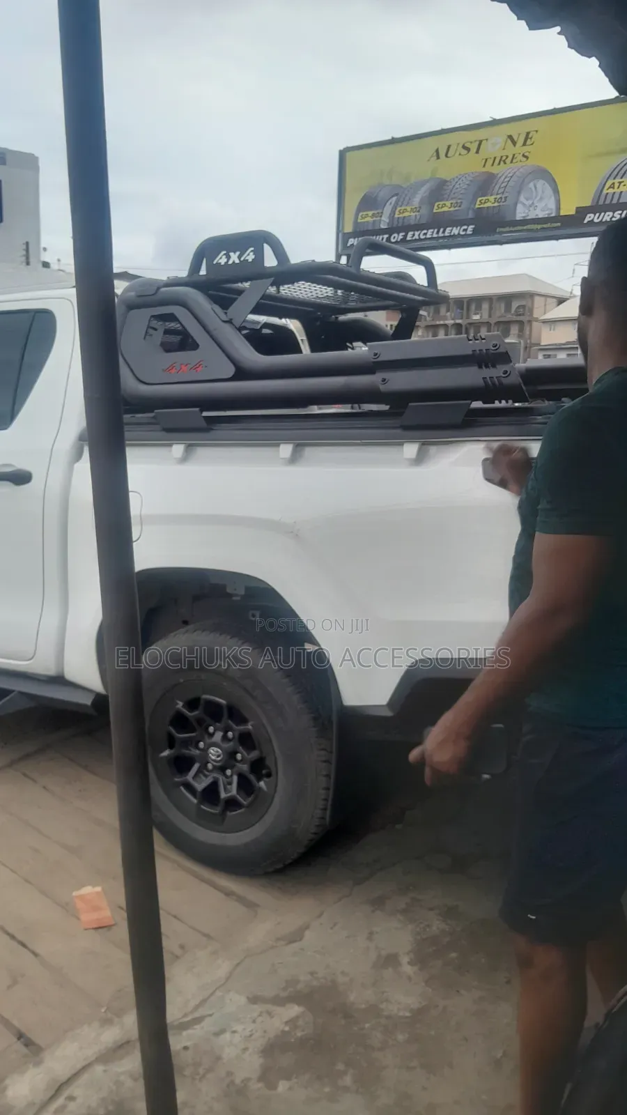 Double Pipe Off Road Rugged Rollbar and Roller Cover