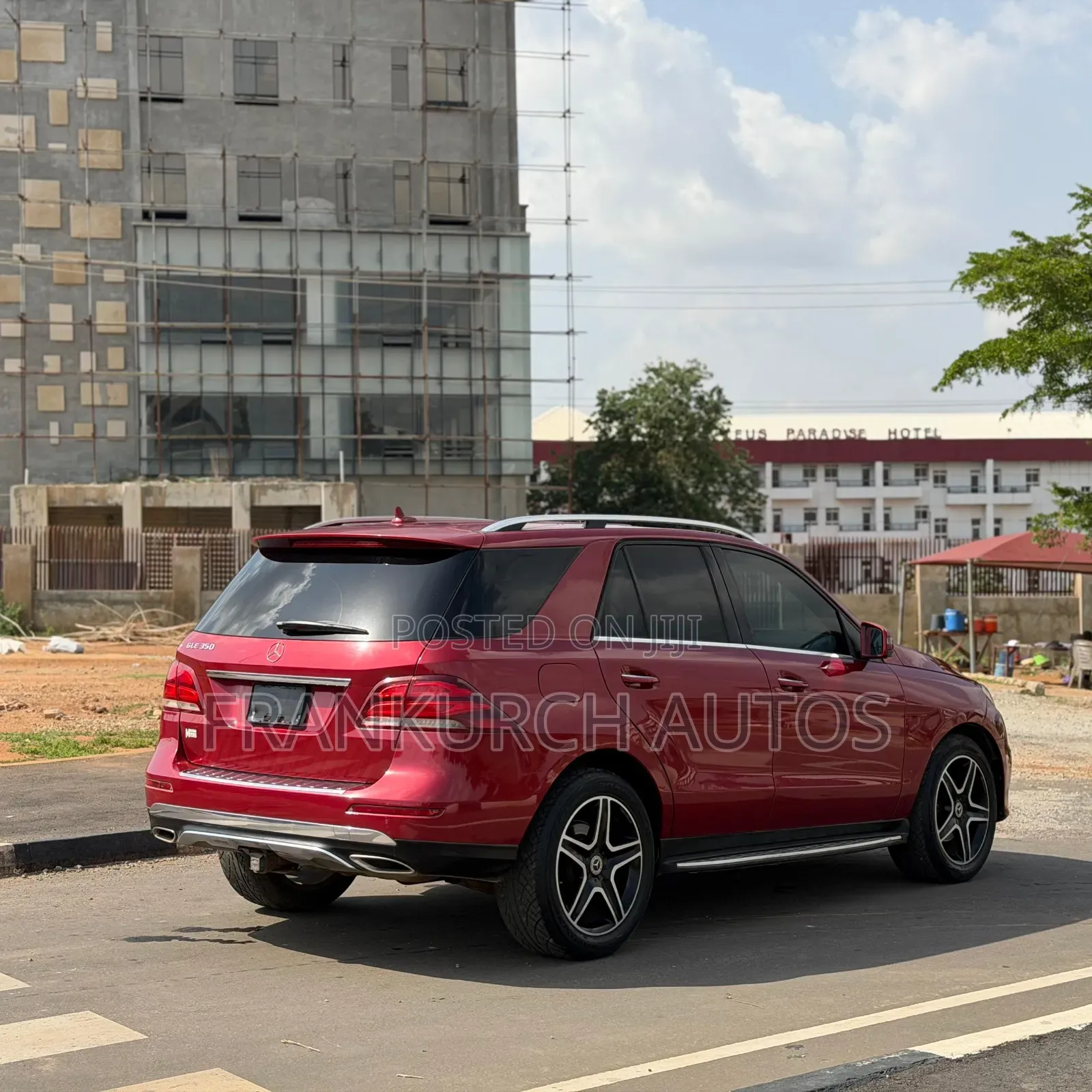 Mercedes-Benz GLE-Class 2016 Red