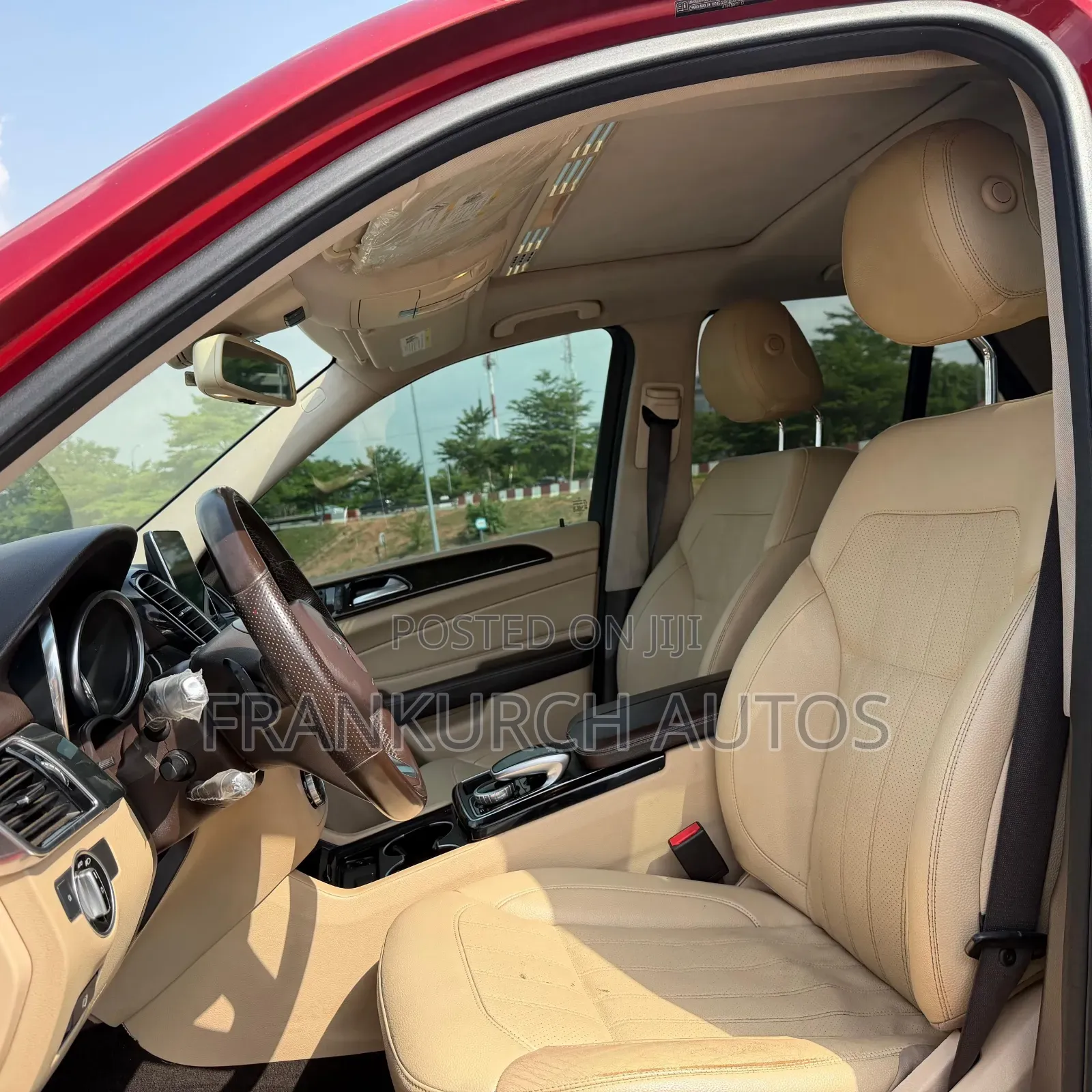 Mercedes-Benz GLE-Class 2016 Red