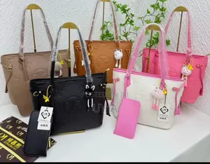 2 in 1 Zip Up Tote Bag With Mini Purse Character Doll
