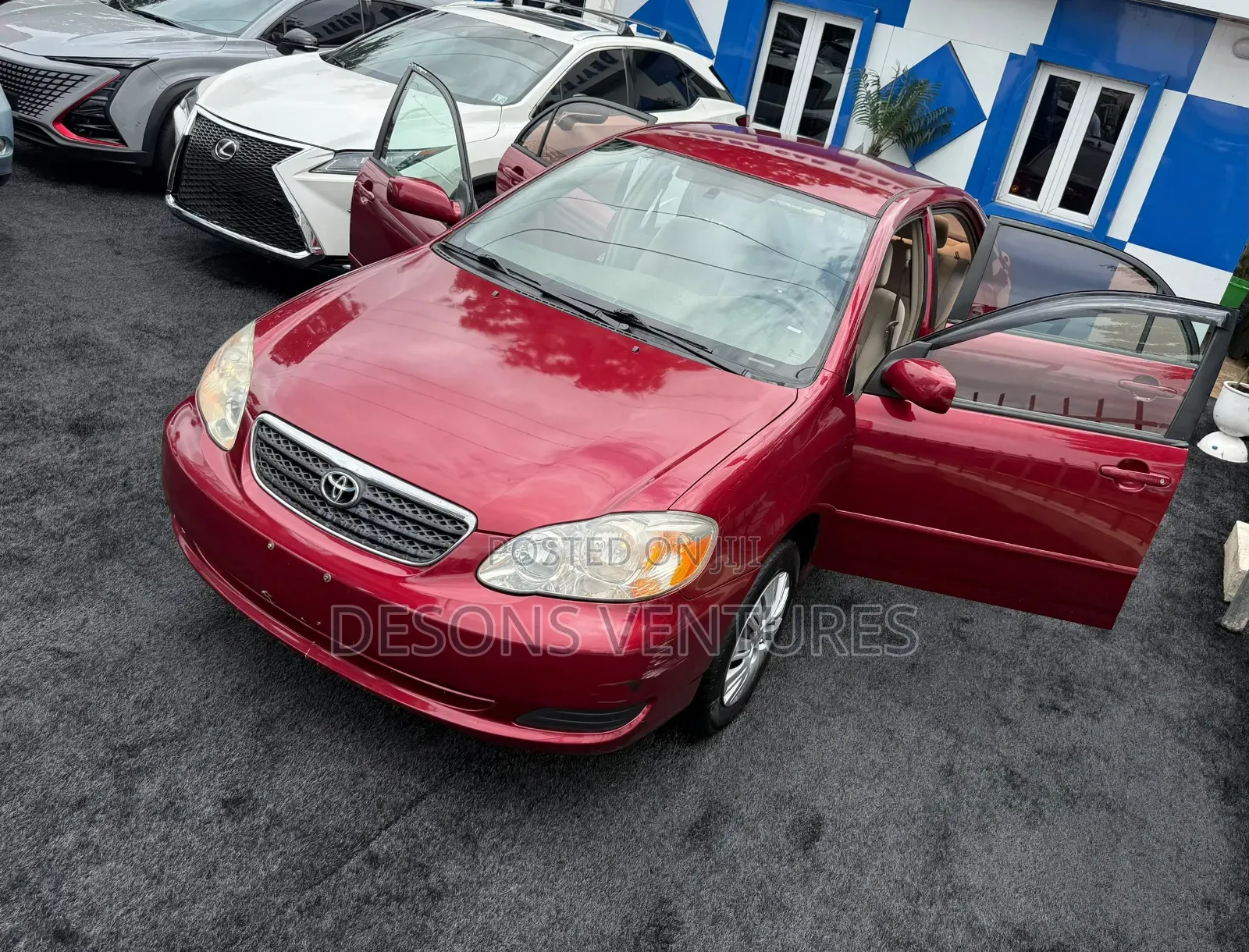 Toyota Corolla 2007 Red