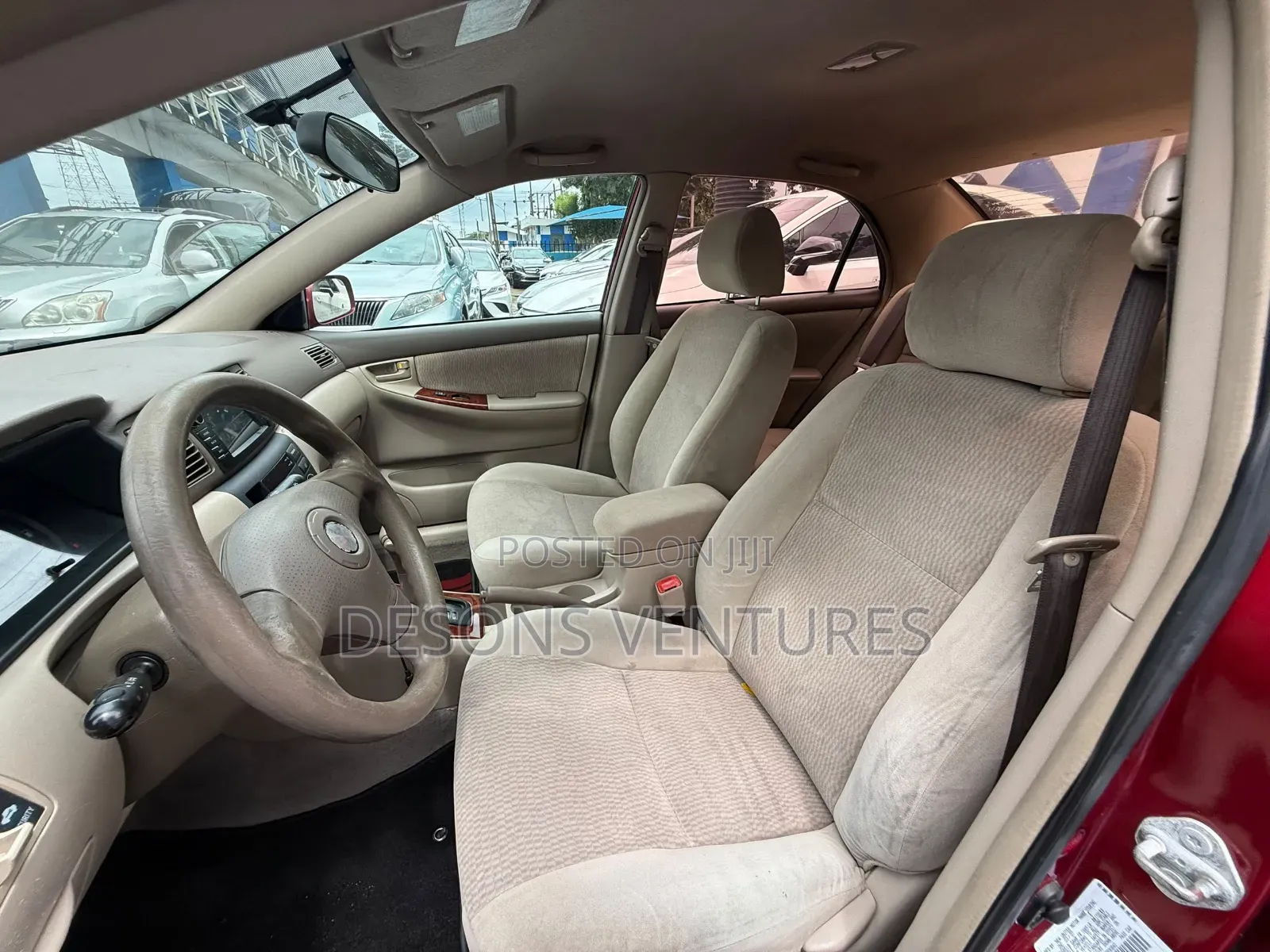 Toyota Corolla 2007 Red