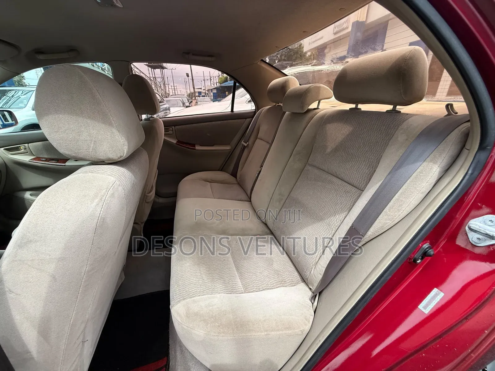 Toyota Corolla 2007 Red