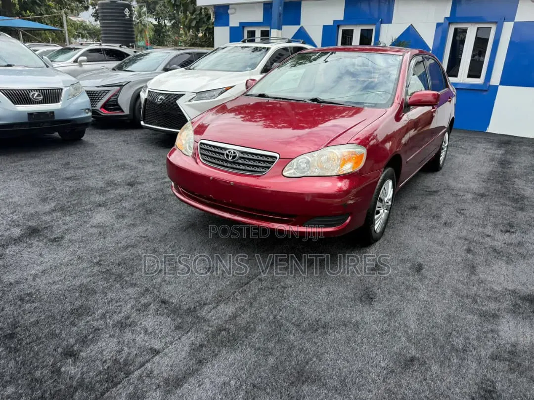 Toyota Corolla 2007 Red