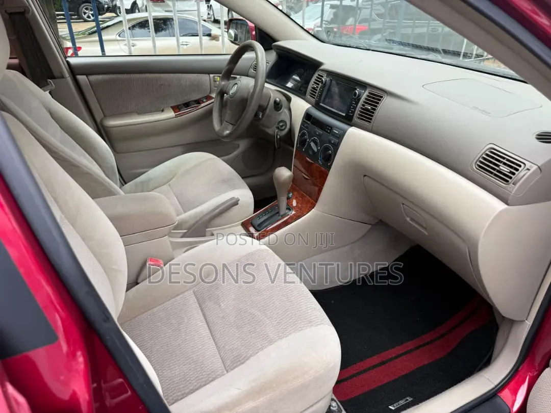 Toyota Corolla 2007 Red