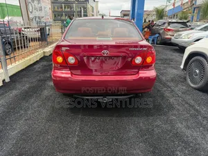 Toyota Corolla 2007 Red