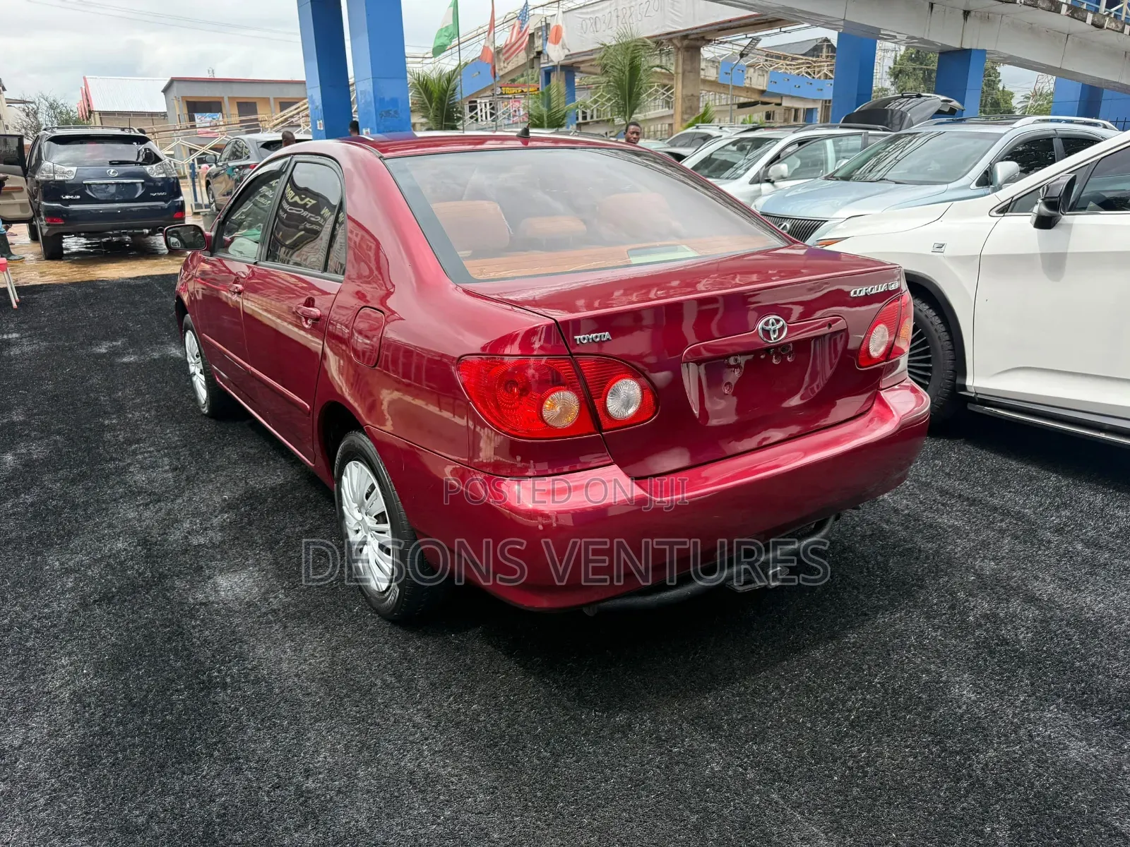Toyota Corolla 2007 Red