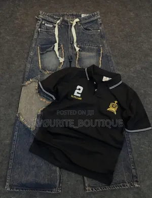 Shirt Polo Plus Original Designer Baggy Jean