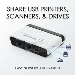 Wireless Hardware/Printer Server Wired Internet Wifi Printing LAN Mode