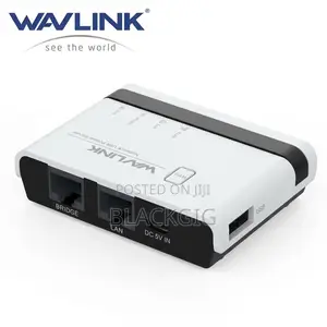 Wireless Hardware/Printer Server Wired Internet Wifi Printing LAN Mode