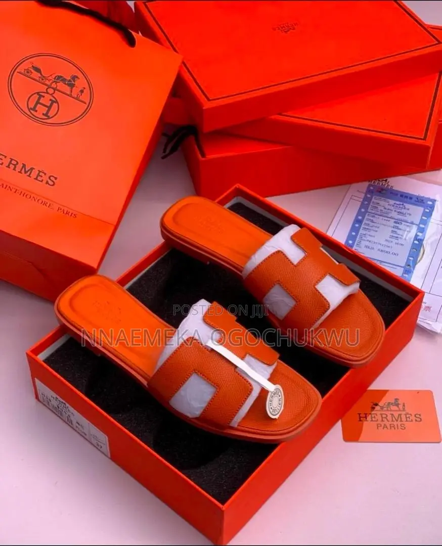 Hermes Slippers