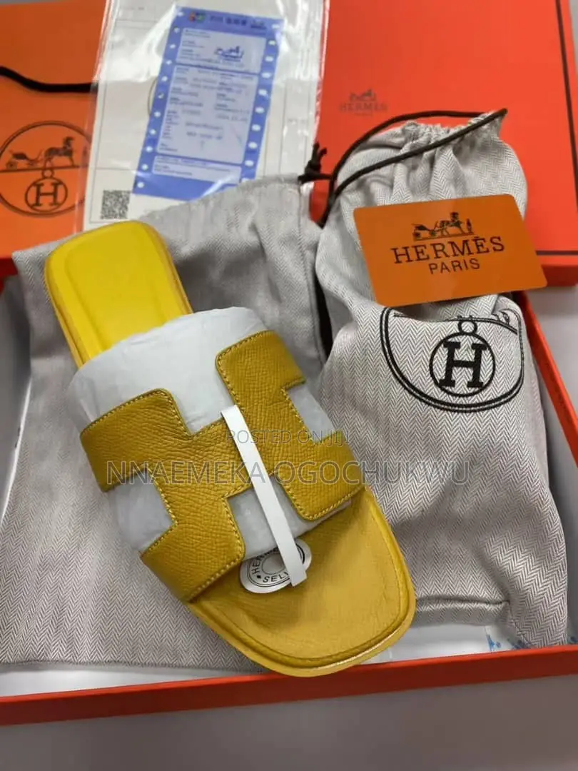 Hermes Slippers