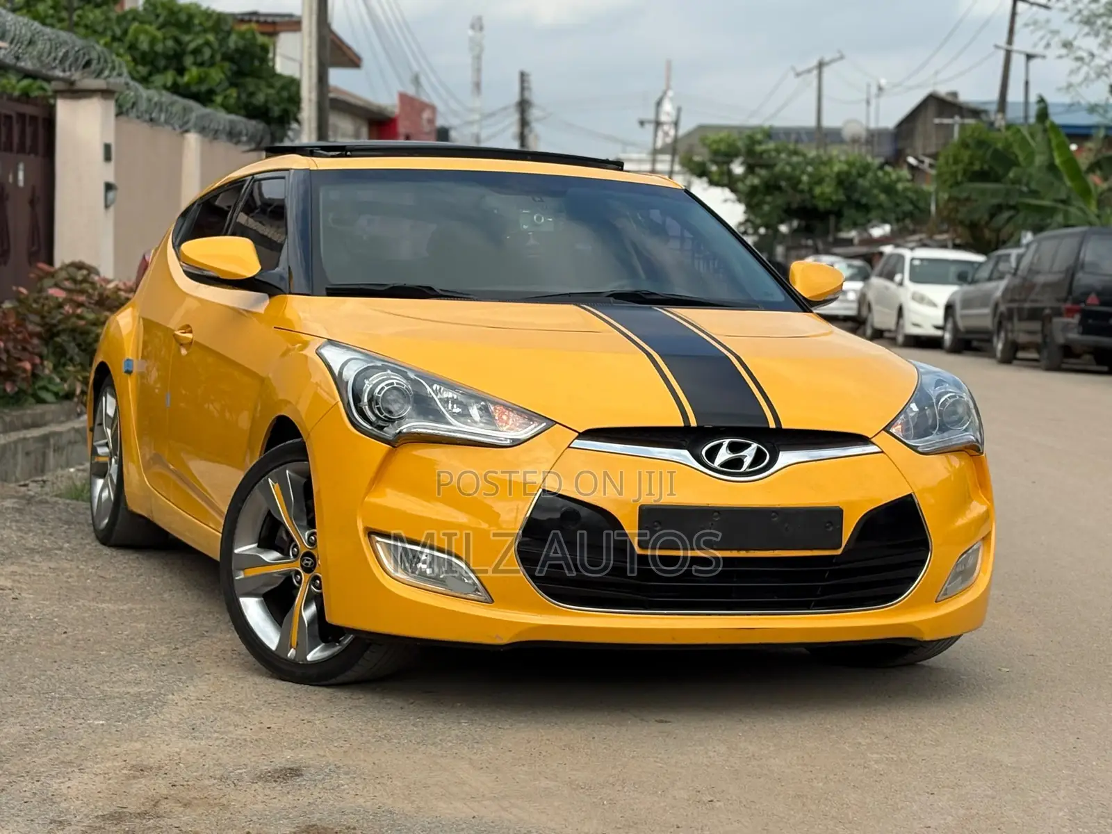 Hyundai Veloster Automatic 2012 Yellow