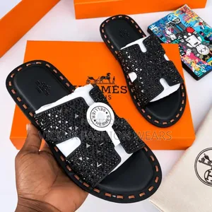 Hermes Paris Luxury Men's Slide