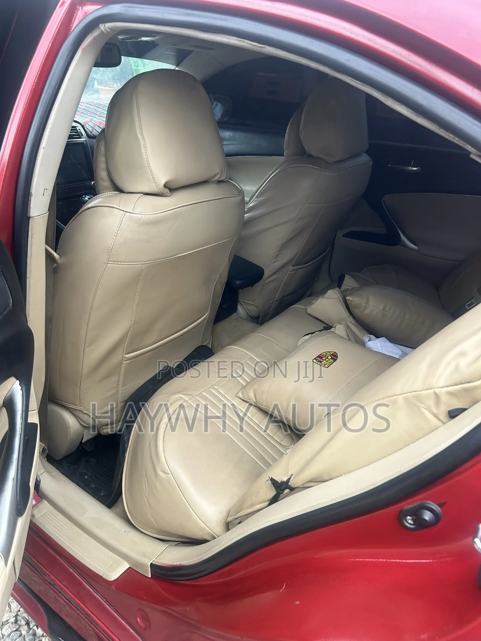 Lexus IS 250 AWD Automatic 2010 Red
