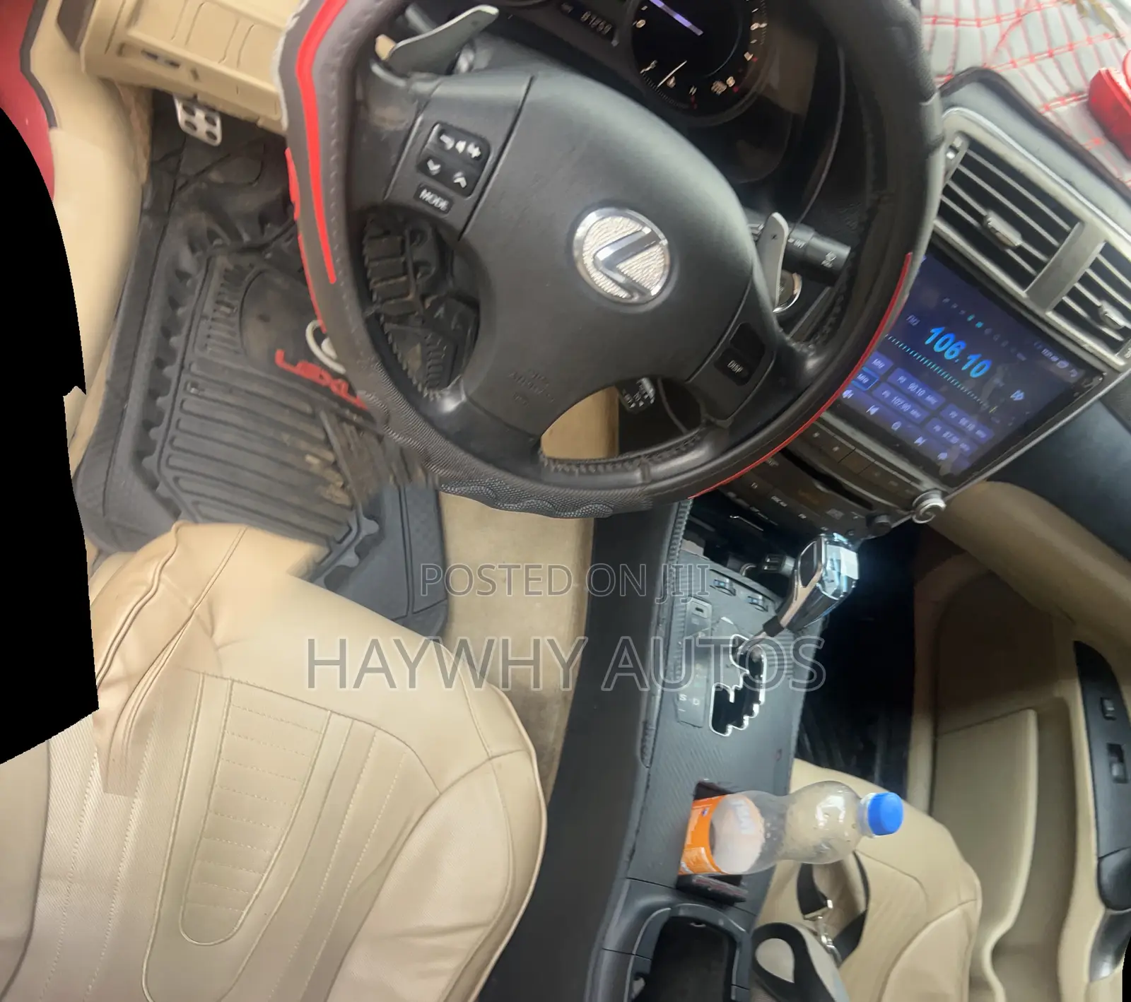 Lexus IS 250 AWD Automatic 2010 Red