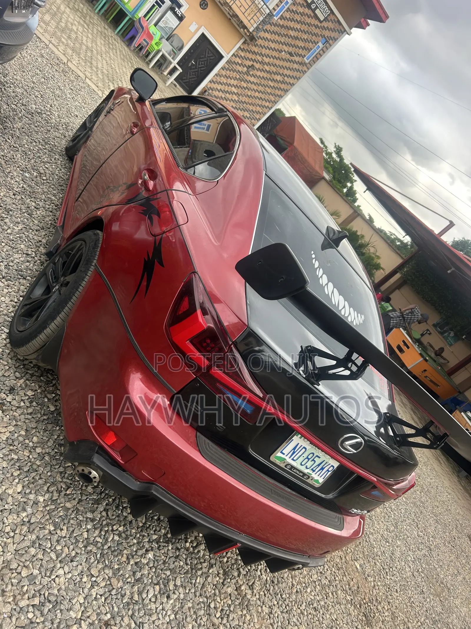 Lexus IS 250 AWD Automatic 2010 Red