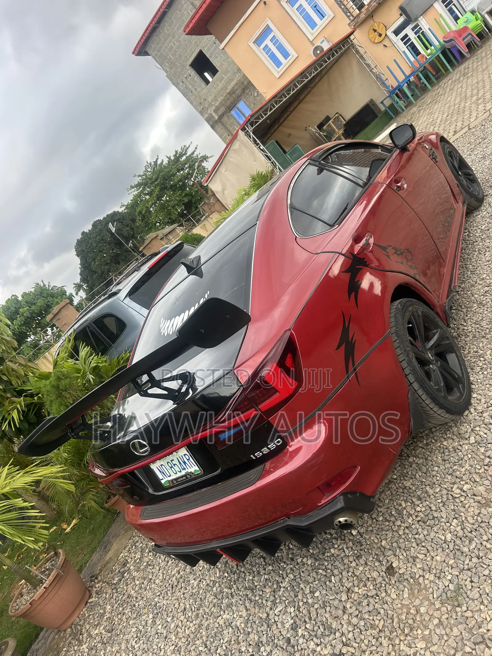Lexus IS 250 AWD Automatic 2010 Red