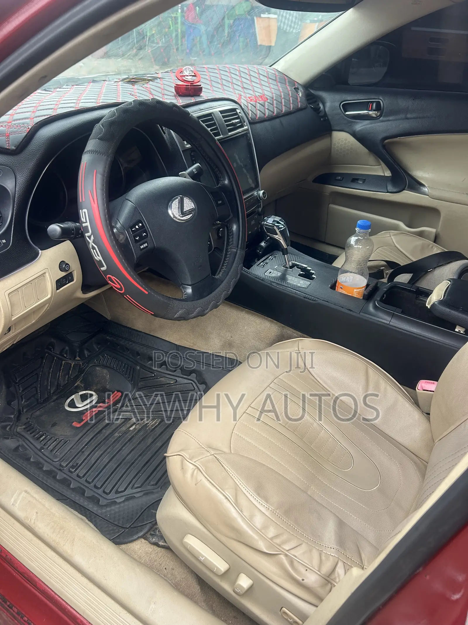Lexus IS 250 AWD Automatic 2010 Red