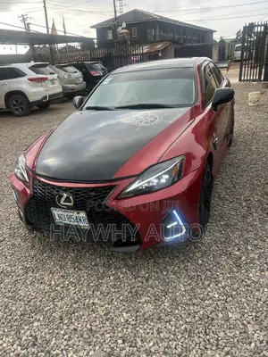 Lexus IS 250 AWD Automatic 2010 Red