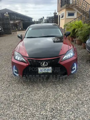 Lexus IS 250 AWD Automatic 2010 Red