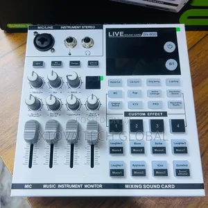 SN-800 Professional Podcast Mixer Live Sound Card