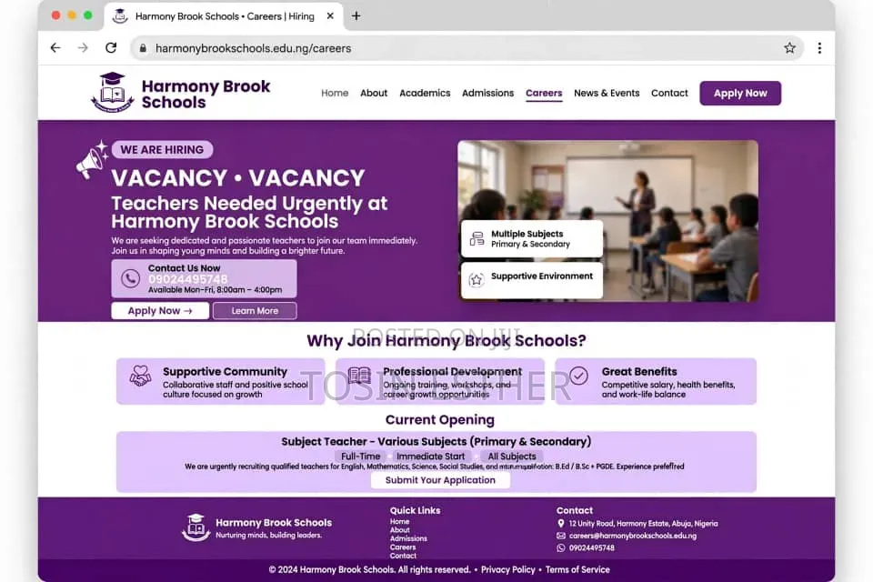 Teaching Jobs
