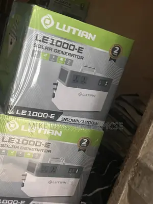 1200W Lutian Solar Generator. 24hour Electricity