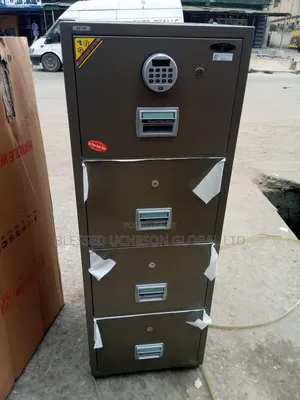 Heavy Duty 4-Drawer Fireproof Filing Cabinet With Digital Lock
