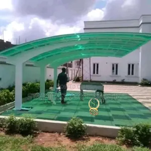 Premium White Car Pergola