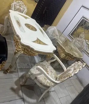 Royal Crystal Gold Dining by 6