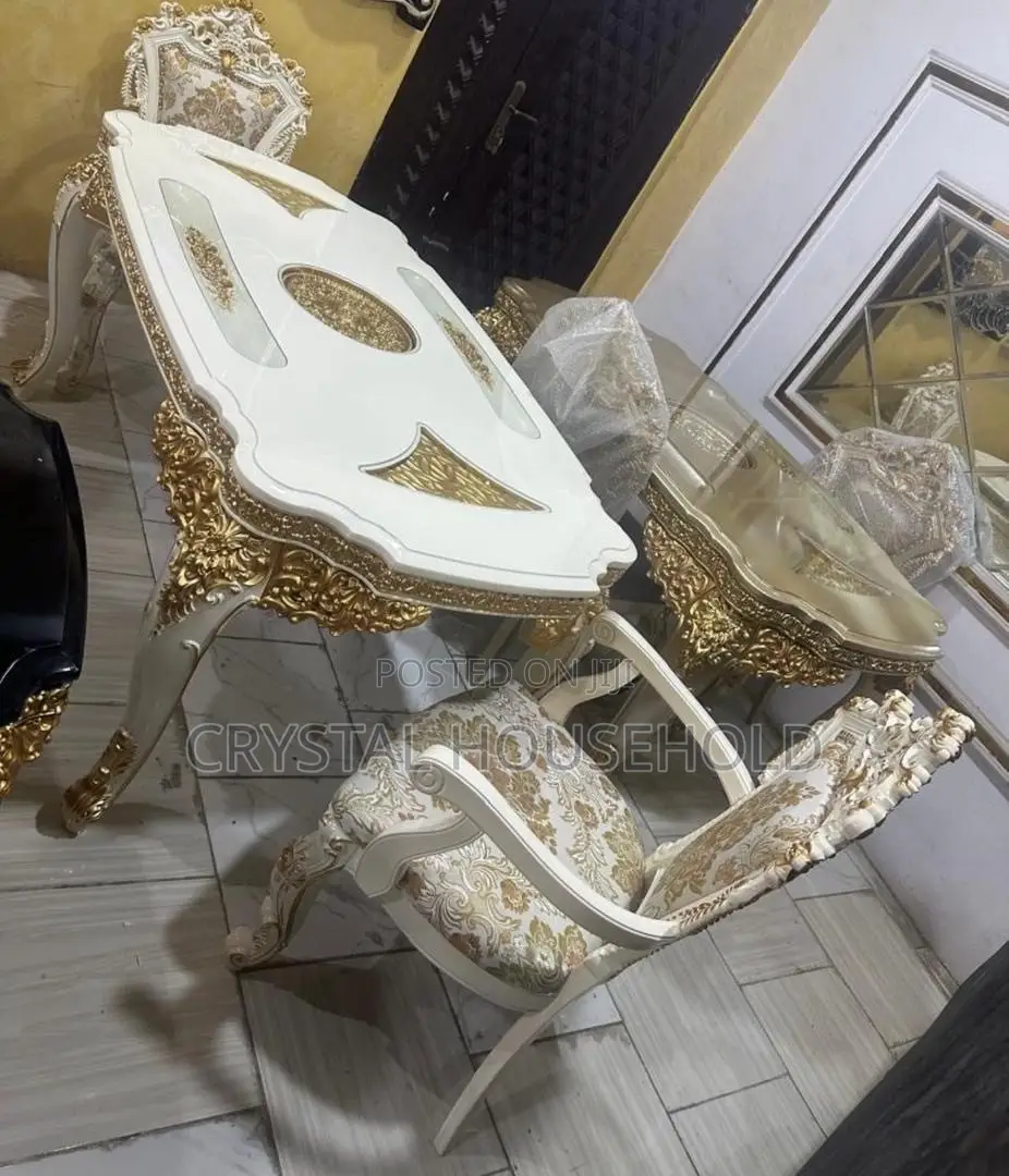 Royal Crystal Gold Dining by 6
