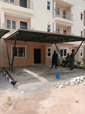 Modern Brown Carport Canopy - Premium Finish for Home Carpark