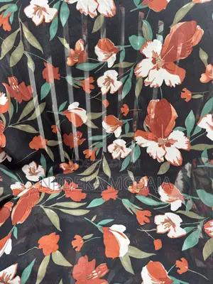 Elegant Floral Print Fabric – RTWbyJide