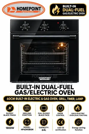 Homepoint Built-in Gas and Electric Oven (Hp62m3bgm)